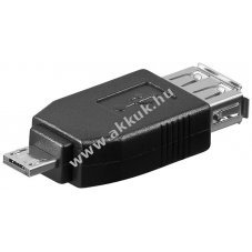 Goobay USB adapter 2.0 USB A dugalj -> micro USB csatlakoz - A kszlet erejig!