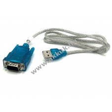 USB 2.0-soros (RS232 - 9 pin) talakt adapter adatkbel 80cm Omron PLC (SPS) sorozathoz