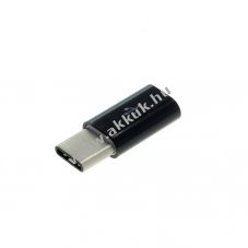 OTB USB Type C (USB-C) adapter csatlakoz - Micro USB 2.0 dugalj fekete - Kirusts!