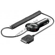 Goobay auts tlt spirlkbellel Apple iPad, iPad 2, iPad 3 fekete 2,1A - A kszlet erejig!