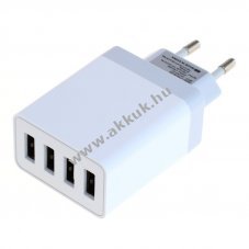 Helyettest hlzati tlt 4 portos, 4.8A - A kszlet erejig!