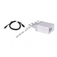 Hlzati tlt, adapter, kbel Samsung Galaxy S8 S9 S10 s Plus / + sorozatok USB-C Power Delivery