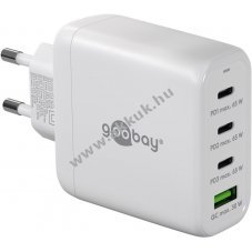Hlzati gyorstlt USB-C power delivery, 68W, fehr