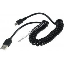 Goobay USB spirlkbel 1m Micro USB csatlakozval