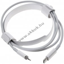 Eredeti Apple A2561 MM0A3 USB-C -b�l Lightning -ra t�lt�k�bel 1m
