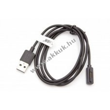USB töltőkábel Asus Zenwatch 2 fekete (1m)