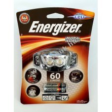Energizer headlight / fejlmpa 60lumen 3db LED-es + 3 AAA elemlmpa A kszlet erejig! HD33A4