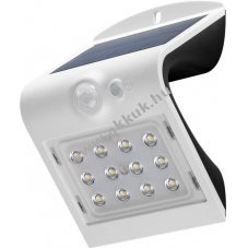 Goobay LED-es napelemes fali lmpa mozgsrzkelvel 1,5W fehr - Kirusts!