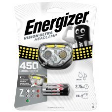ENERGIZER Headlight Vision Ultra 4 LED-es fejlmpa + 3db AAA elem