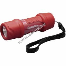 Camelion TravLite HP7011 LED-es Mini LED-es zseblmpa, vzll ipx7, tsll piros 45lm