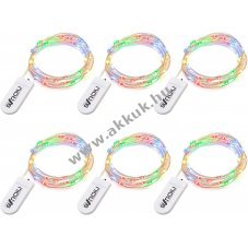 6db 20 LED-es fnyfzr 2m tbbszn - A kszlet erejig!