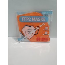 FFP2 szjmaszk, narancs, 1db/csomag - A kszlet erejig!