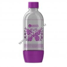 SodaCo sznsavast flakon otthoni SodaCo Basic s Royal szdagphez, 1l, rzsaszn pillangs