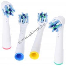 4db 360 Cleaning Brush csere elektromos fogkefefej Oral-B D10, D12, D16