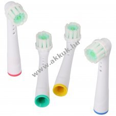 4db Sensitive Clean csere elektromos fogkefefej Oral-B D10, D12, D16