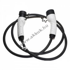 Tltkbel elektromos aut, plug-in hibrid, type2 csatlakoz, 3 fzis, 16A, 11KW, 3m