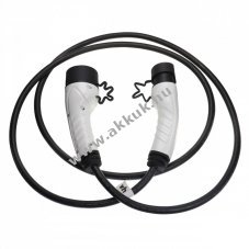 Tltkbel elektromos aut, plug-in hibrid, type2 csatlakoz, 1 fzis, 16A, 3.5KW, 3m