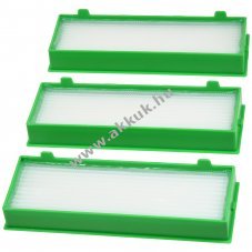 Csere HEPA allergiasz�r� Vorwerk Kobold VR200 VR300 robotporsz�v� 3db