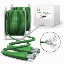 300m hatrol kbel (2x150m) kompatibilis robotfnyr Gardena, Husqvarna Automower 3,4mm