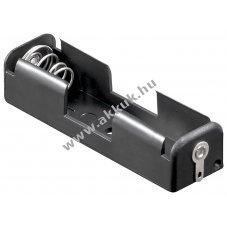 Elemtart 1db AA (Mignon) elemhez, akkuhoz, forraszthat csatlakozval - Kirusts!