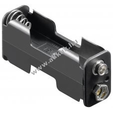 Elemtart 2db AA(Mignon) elemhez, akkuhoz - Kirusts!