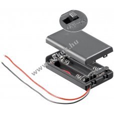 Elemtart 3db AAA elemhez zrt hz, kt eres vezetkkel