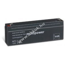 Helyettest lom akku Diamec tpus: DM12-1.9 12V 2,2Ah Multipower helyettesti: 12V 1,9Ah