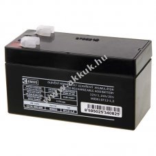 lom akku 12V 1,3Ah EMOS tpus GT12-1,3 helyettesti: 12V 1,2Ah