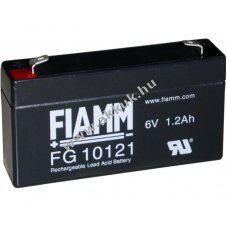 lom akku 6V 1,2Ah (FIAMM) tpus FG10121 (csatlakoz: F1)