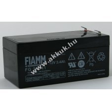 lom akku 12V 3,4Ah FIAMM tpus FG20341 (csatlakoz: F1)