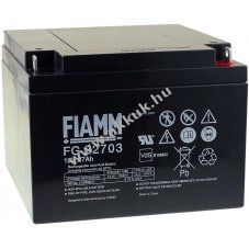 lom akku 12V 27Ah FIAMM tpus FG22703 VDS-minstssel