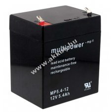 lom akku 12V 5,4Ah Multipower tpus MP5,4-12