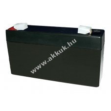 lom akku tpus BT1.2-6 6V 1,3Ah helyettesti: 1,2Ah