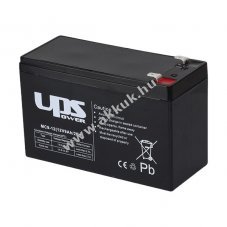 lom akku 12V 9Ah UPS POWER tpus MC9-12 (csatlakoz: F2)