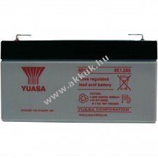 lom akku 6V 1,2Ah YUASA tpus NP1.2-6