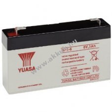 lom akku 6V 3Ah YUASA tpus NP3-6