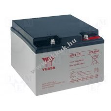 lom akku 12V 24Ah YUASA tpus NP24-12I VDS-minstssel - Kirusts!