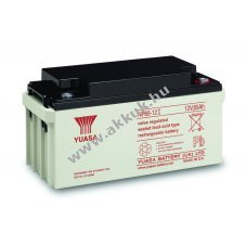 lom akku 12V 65Ah YUASA tpus NP65-12I VDS-minstssel