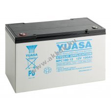 lom akku 12V 100Ah YUASA tpus NPC100-12 (ciklusll, ciklikus)