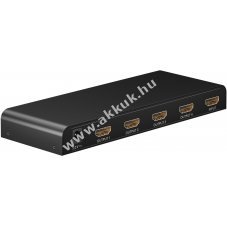 HDMI splitter/eloszt 1db bemenet 4db kimenet 4k30Hz