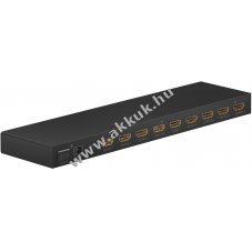 HDMI splitter/eloszt 1db bemenet 8db kimenet 4K60Hz
