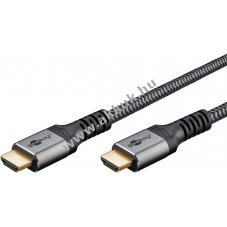 HDMI kbel Ethernettel 0.5m szvet bortsos, srke