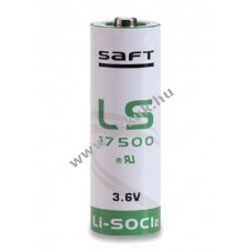 SAFT lithium elem tpus LS17500 - A 3,6V 3,4Ah (Li-SOCl2)
