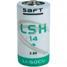 SAFT lithium C, baby, bbi elem tpus LSH14 - 3,6V 5,8Ah (Li-SOCl2)