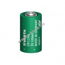 Varta lithium elem tpus CR 1/2AA forraszthat U alak 3V 970mAh (LiMnO2)