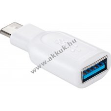 USB OTG Super speed adapter USB-C - USB 3.0 A fehr - Kirusts!