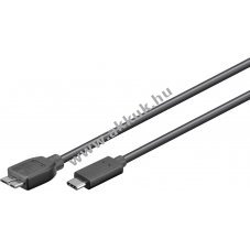Goobay USB SuperSpeed kbel USB 3.0 A -> USB-C csatlakoz - 1m