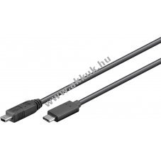 Goobay USB kbel mini USB -> USB-C csatlakoz - 50cm