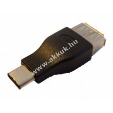 USB adapter USB-C - USB 3.0 fekete