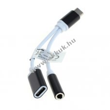 OTB 2in1 audio adapter USB C s Jack (3,5mm) csatlakozssal